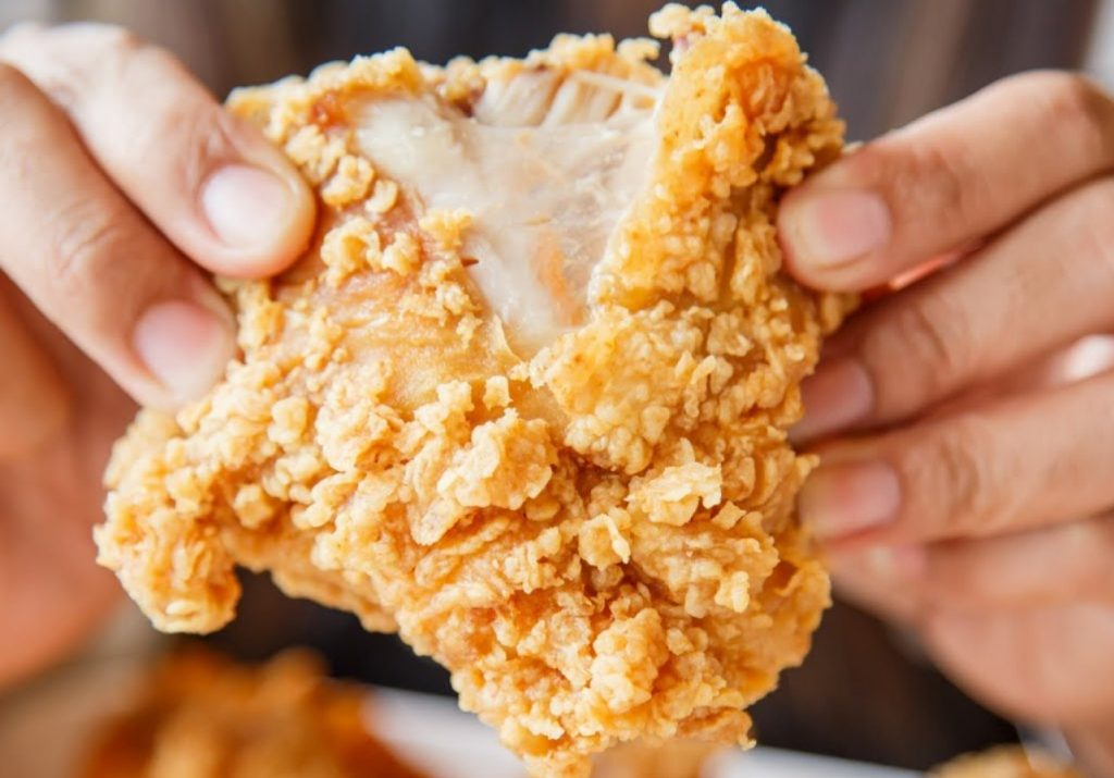 KFC-stiilis paneeritud kana. Täiuslikult krõbe ja mahlakas