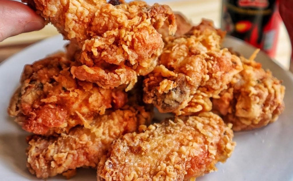 KFC-stiilis paneeritud kana. Täiuslikult krõbe ja mahlakas