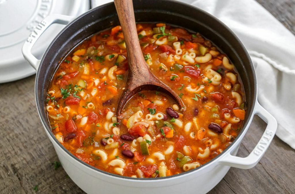 Populaarse supi uus versioon. Kaks lisandit muudavad teie minestrone'i täiesti ümber