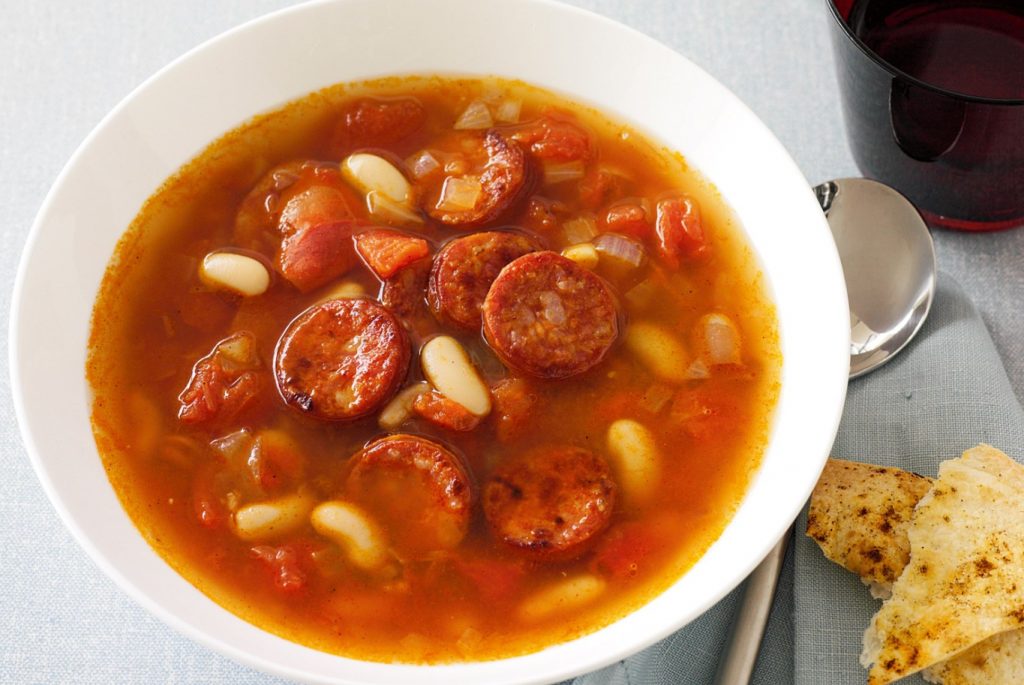 Chorizo ja kikerhernesupp on minu majas hitt. Valmis 15 minutiga