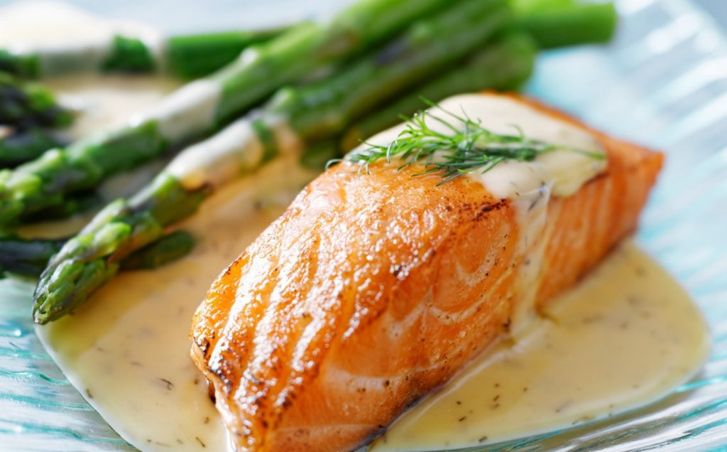 Spargel al forno – lõhe suudleb limoncello