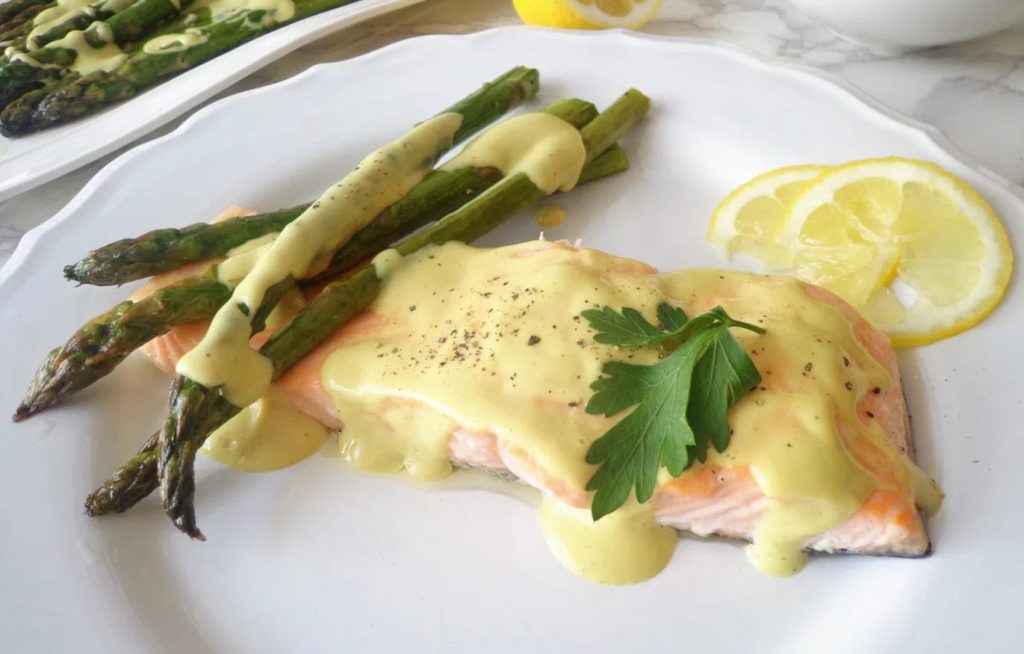 Spargel al forno – lõhe suudleb limoncello