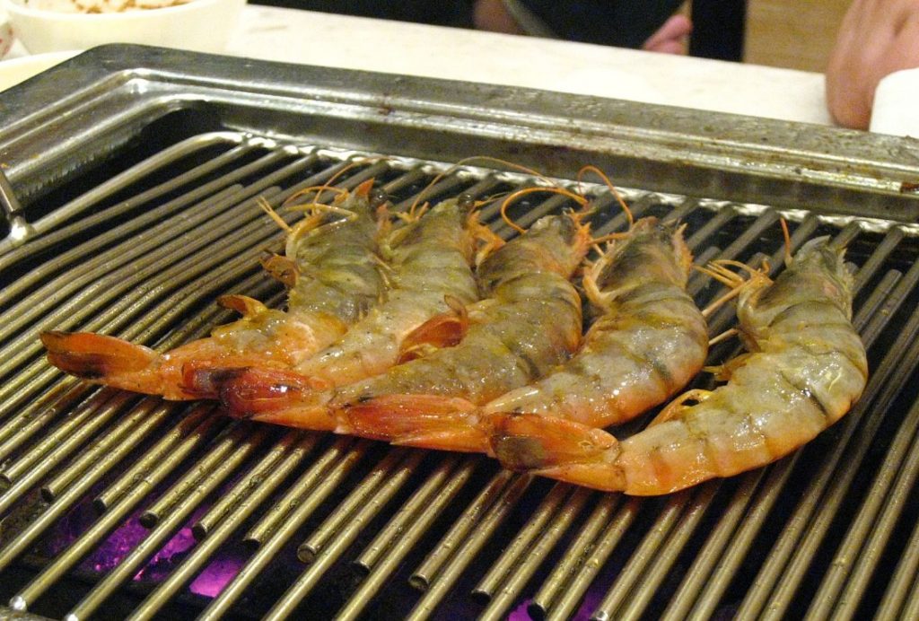 Saewoo Gui (grillitud krevett)