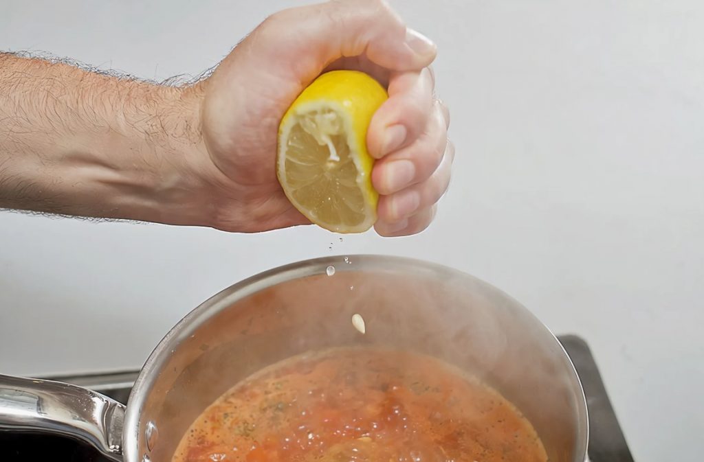 Väike nipiga sidruniga, mis muudab teie supi restoranitoiduks