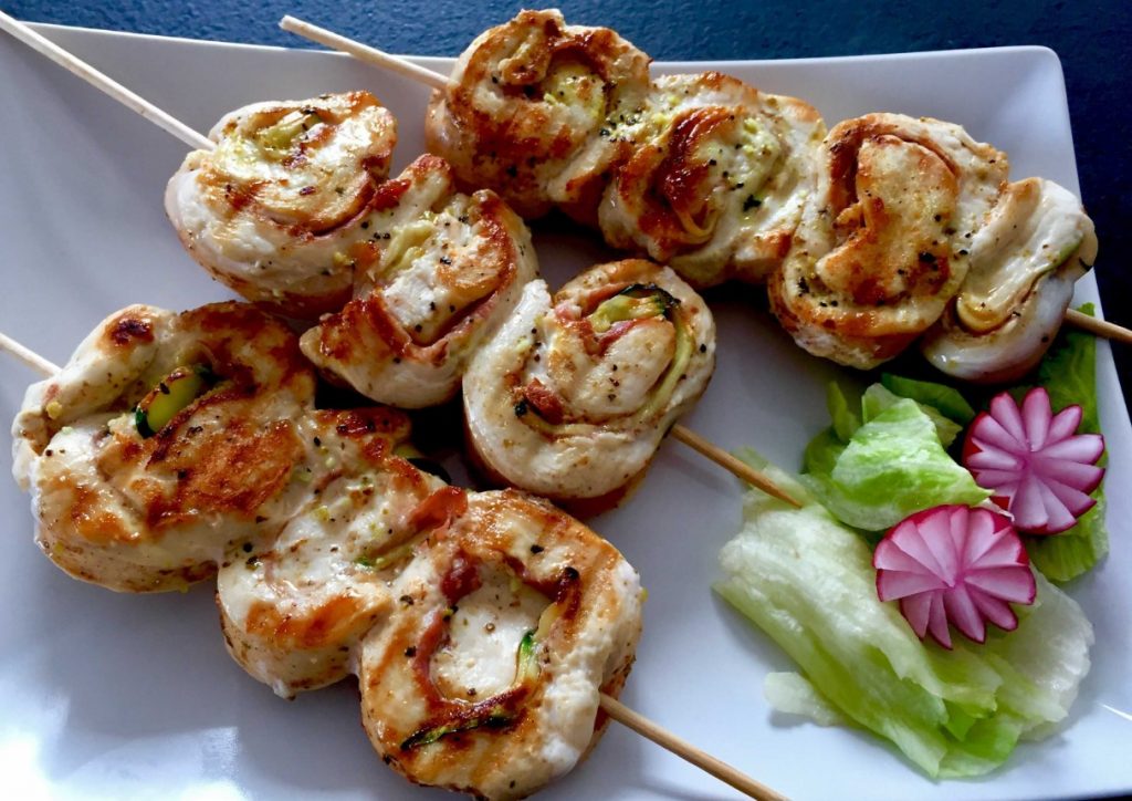 Grillitud kanarullid. Uus idee odavate varraste jaoks
