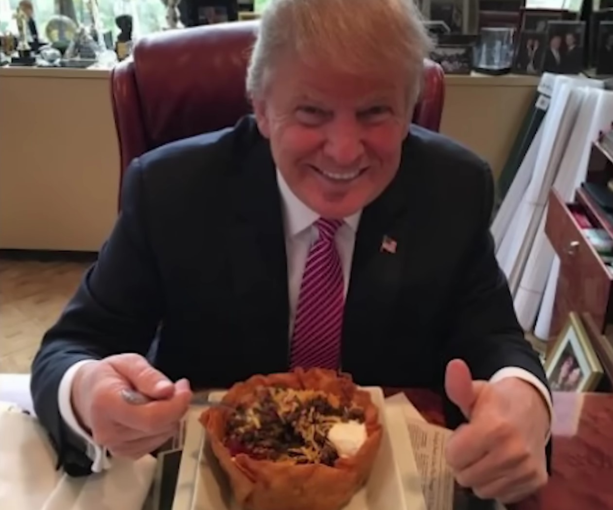 See on põhjus, miks Trump sööb nii palju kiirtoitu