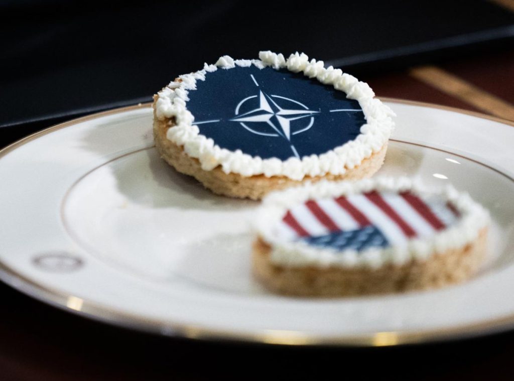 Ritva kujundas NATO kooki – koos ajateenijatega küpsetamine viis patriootilise kooki loomiseni