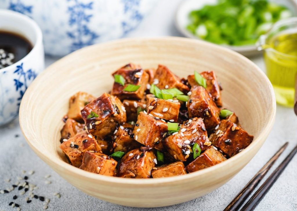 Tervislik ja valgurohke tofu teriyaki igapäevaseks toiduks