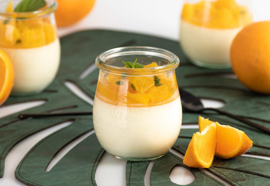 Mis teeb selle panna cotta eriliseks? Vastus peitub apelsinides