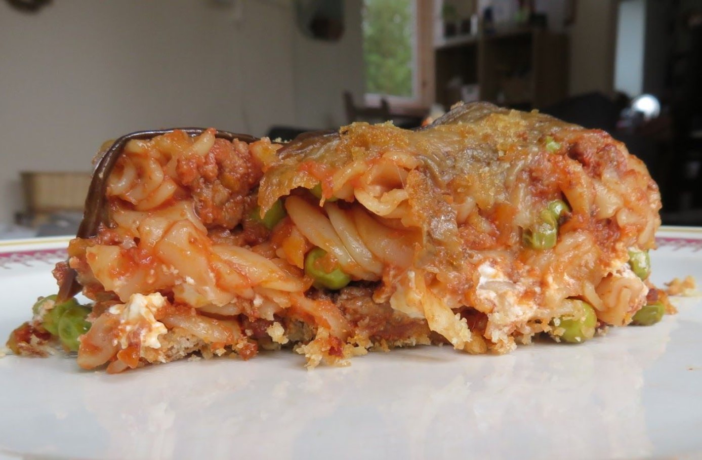 Anelletti al Forno baklažaaniga