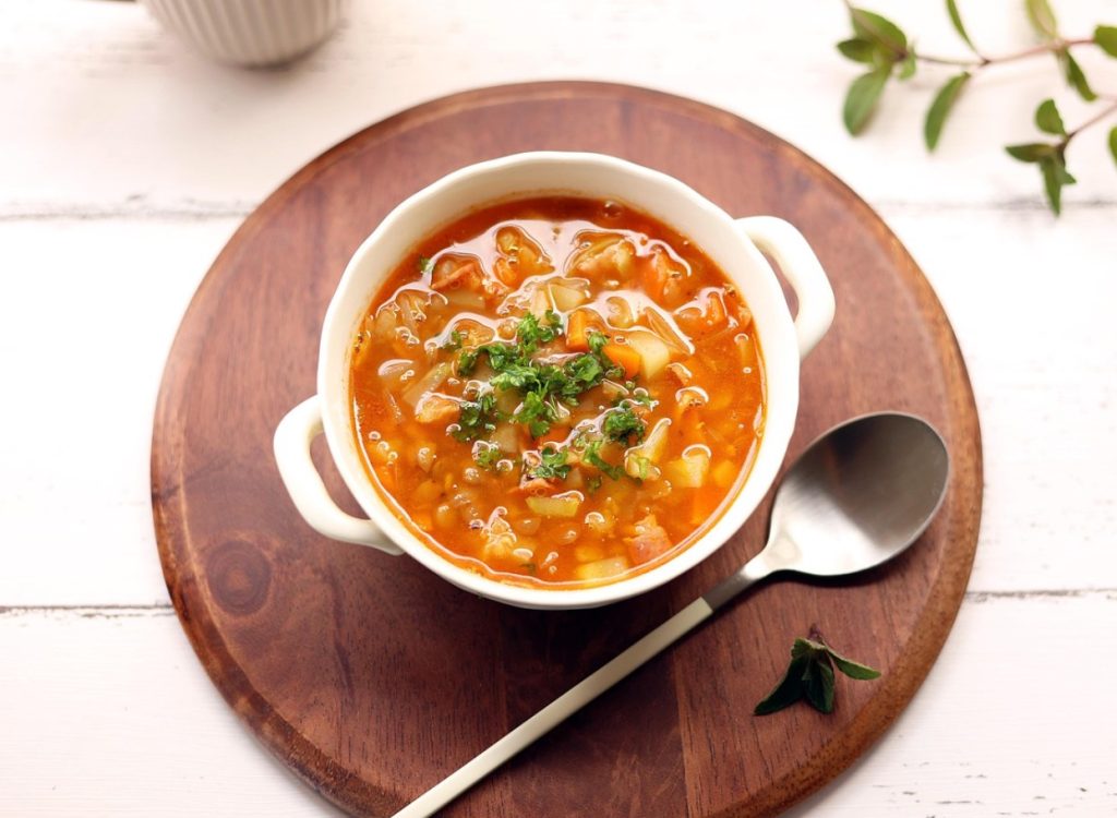 Itaalia minestrone supp: soojendab külmal päeval