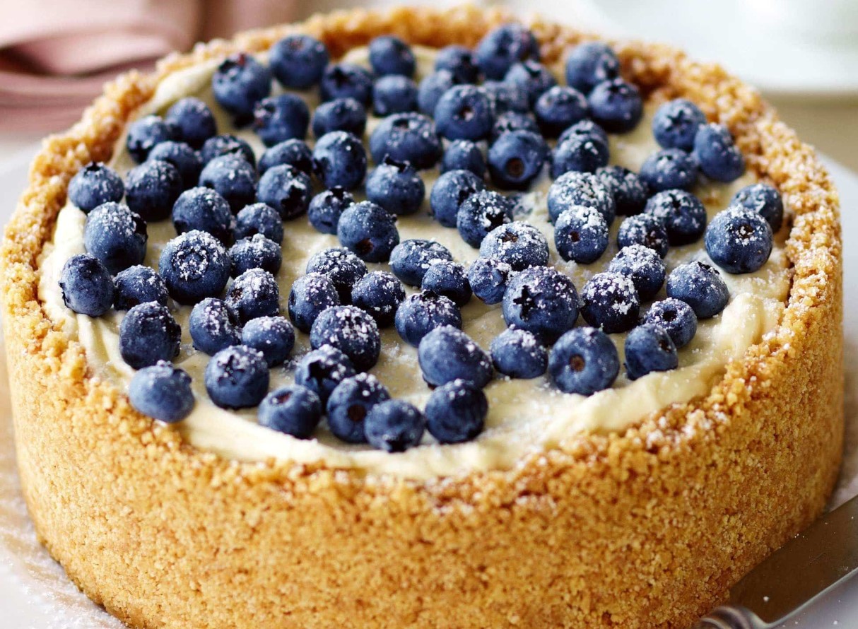 Mustikajuustukook: seda saab valmistada mitmel erineval viisil.