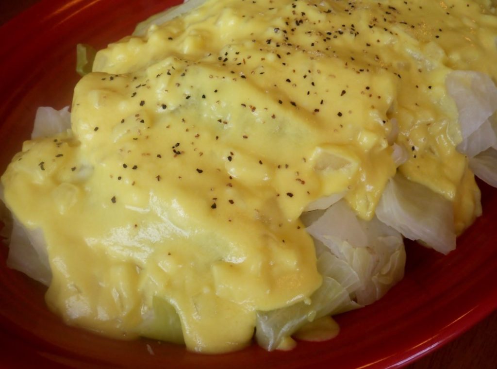 Rootsi kapsapuding koorekastme ja pohladega