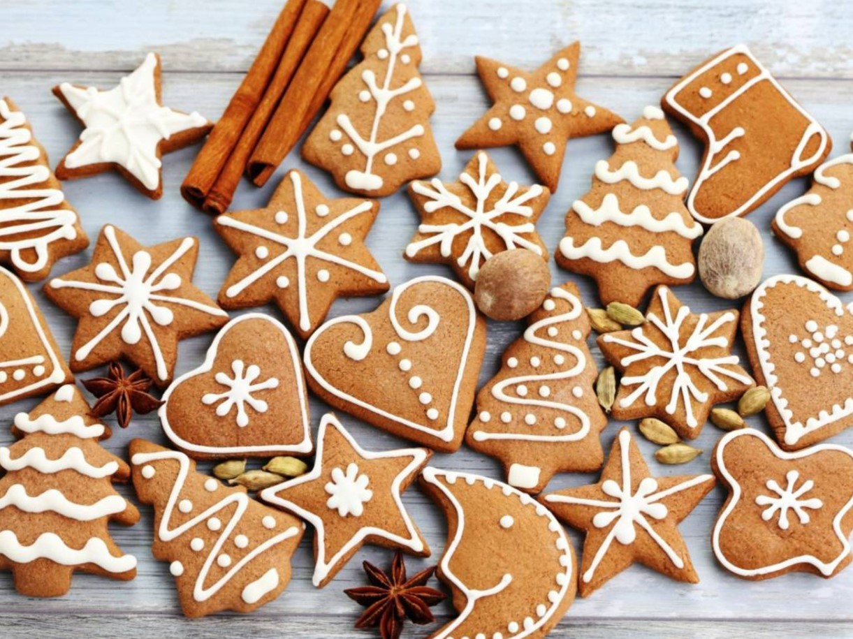 Pehme piparkook küpsetuspannil glasuuriga