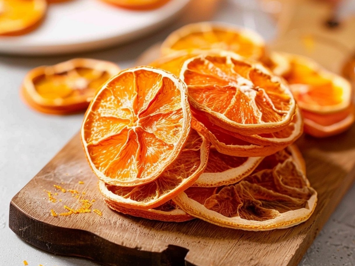 Talvine valgus apelsini kaudu: soe dekoratsioon jõululõhnaga