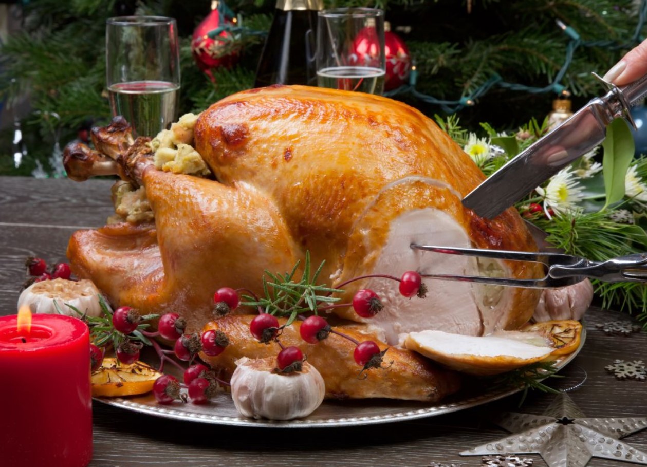 Täidisega kalkun kastanite ja aprikoosidega – Eesti jõulude süda