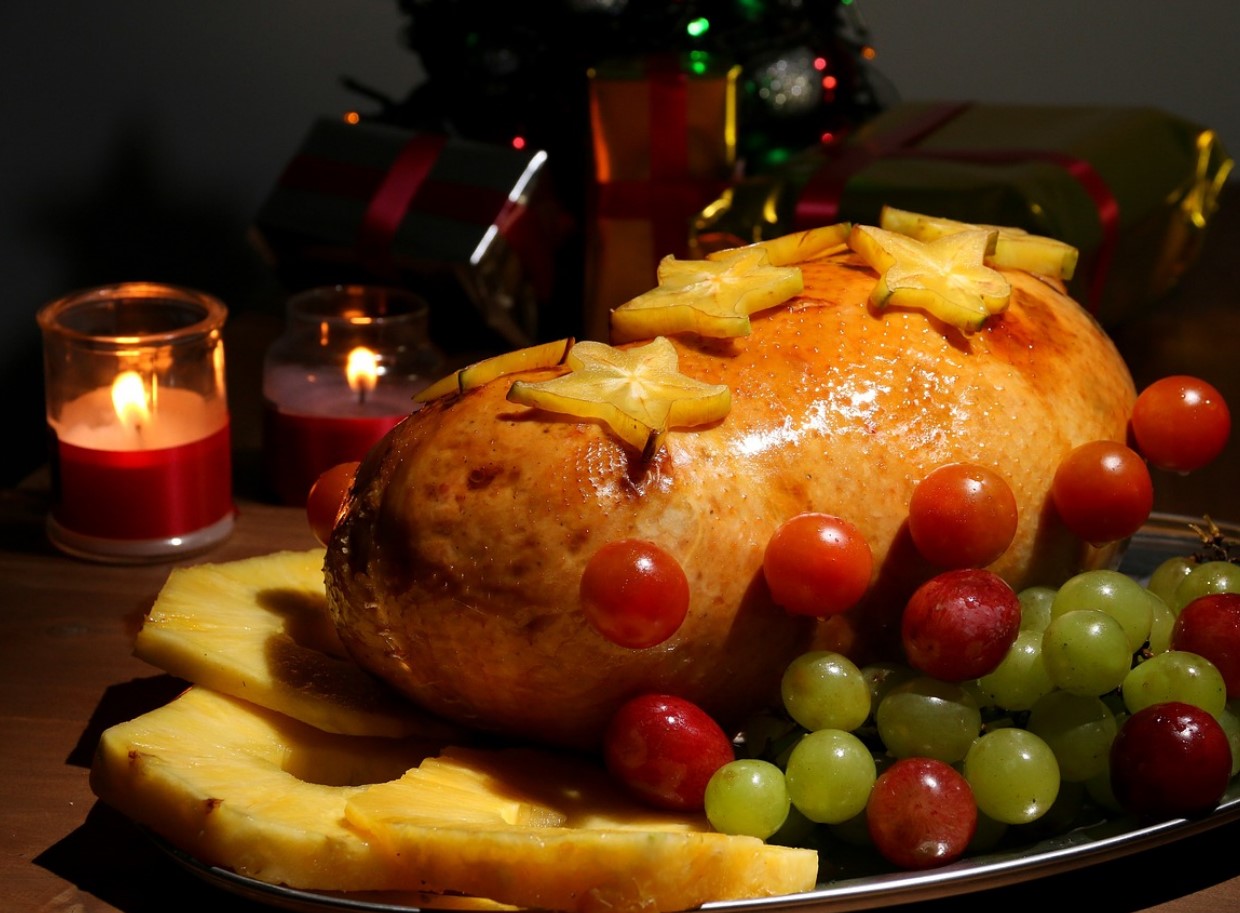 Täidisega kalkun kastanite ja aprikoosidega – Eesti jõulude süda