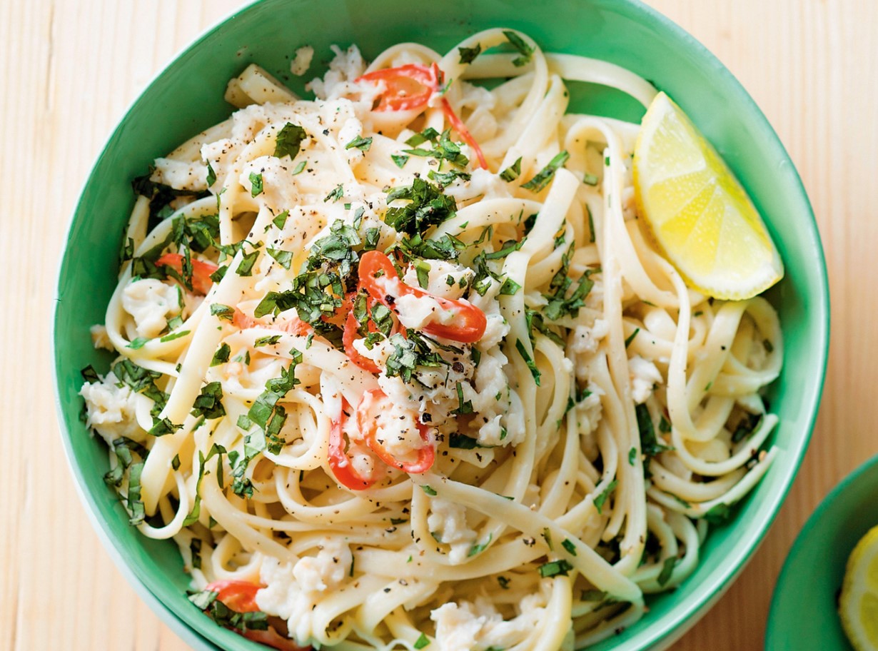 Üks salajane koostisosa muudab selle krabipasta uskumatult kreemjaks