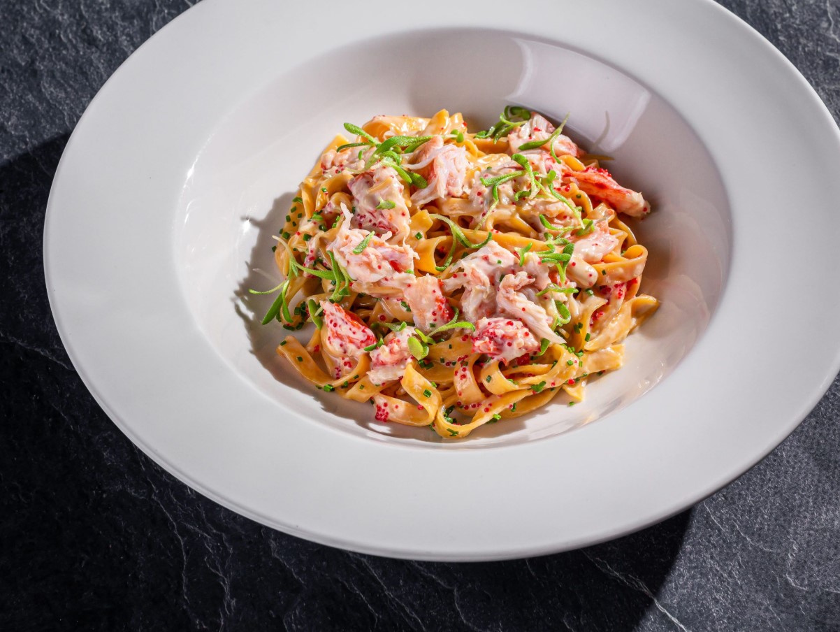 Üks salajane koostisosa muudab selle krabipasta uskumatult kreemjaks