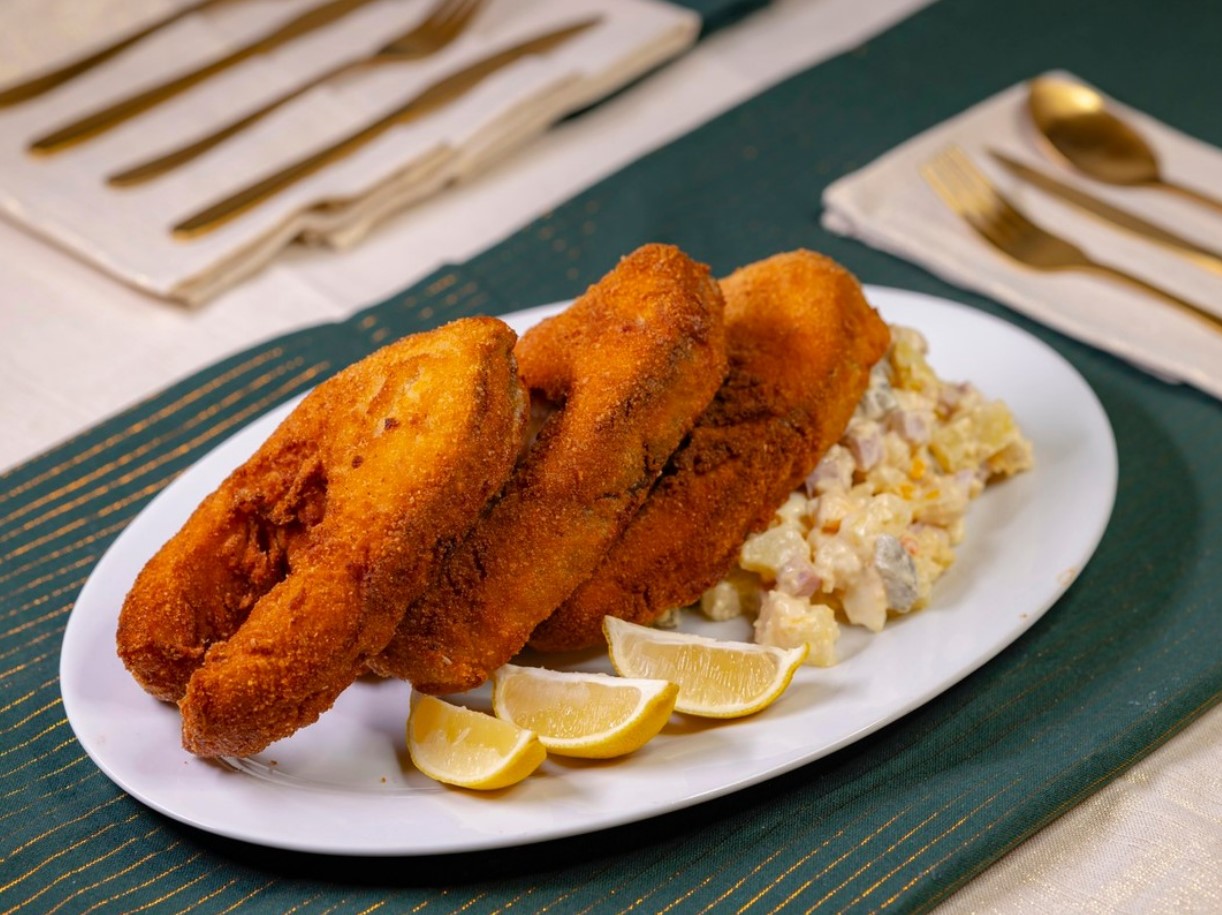 Paneroitu karpkala kartulisalatiga: retsept Lidl Eesti